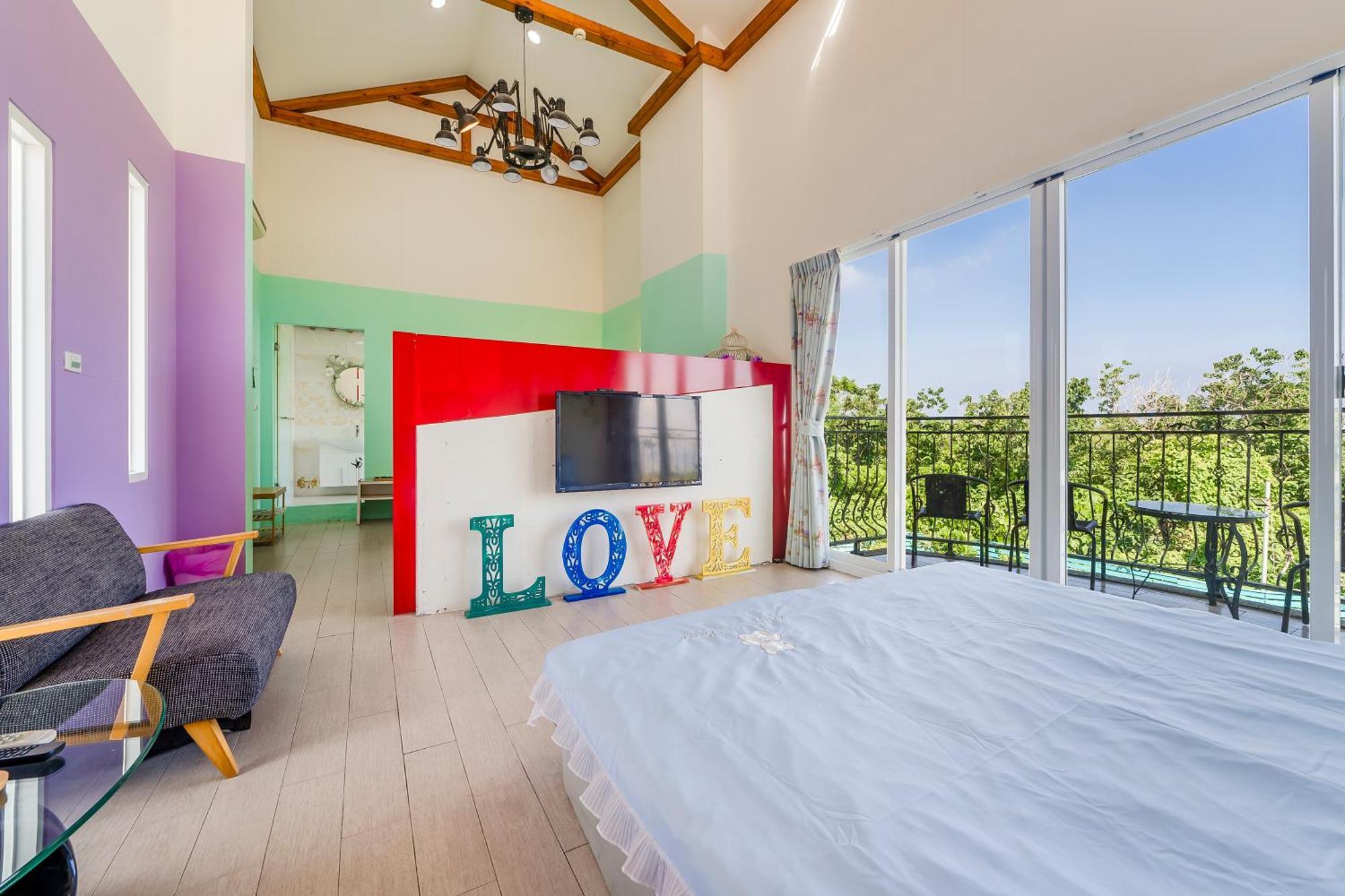 Happiness Ocean View B&B Xiaoliuqiu Exterior photo